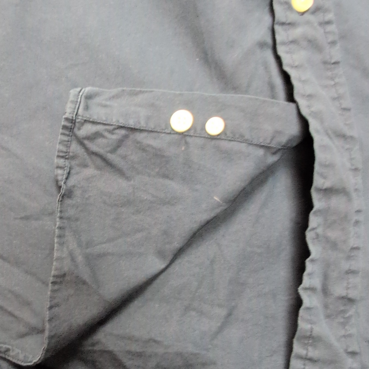 Chemise Nautica XL Bleu Marine 100% Coton Manches Courtes