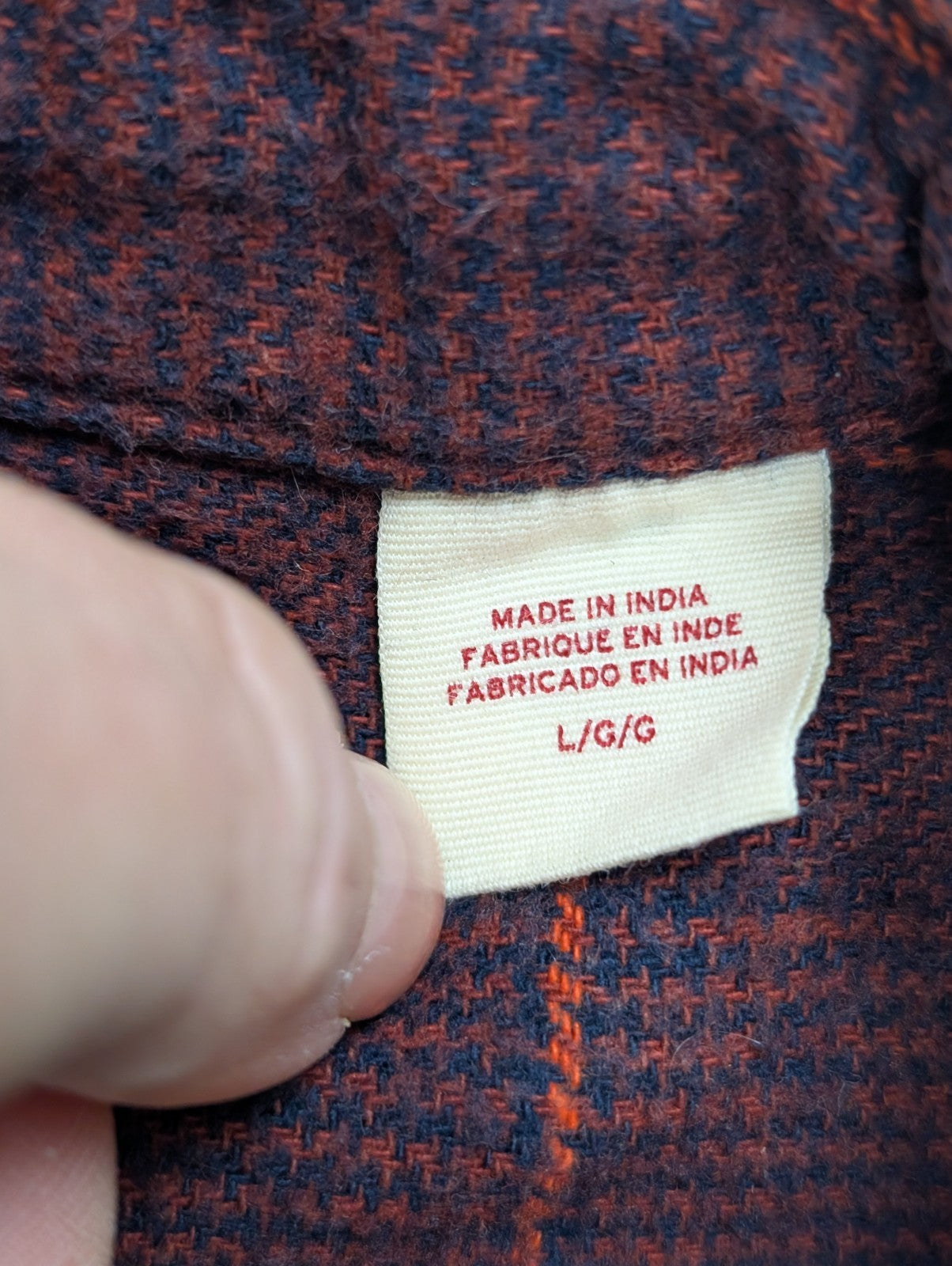 Chemise LEVI'S Relaxed Flanelle Très Épaisse Bordeaux Manches Longues 🔥 - T.L
