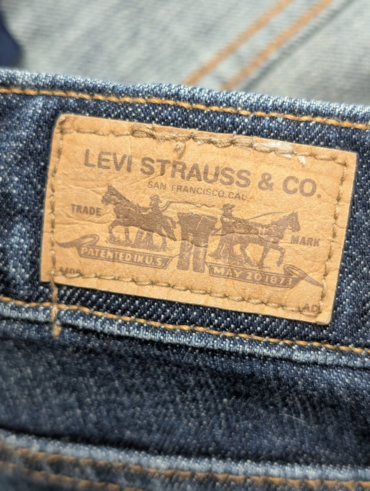 Jean Levi's Femme Bleu Foncé Skinny Stretch W29 L32 État Impeccable 🌟👖