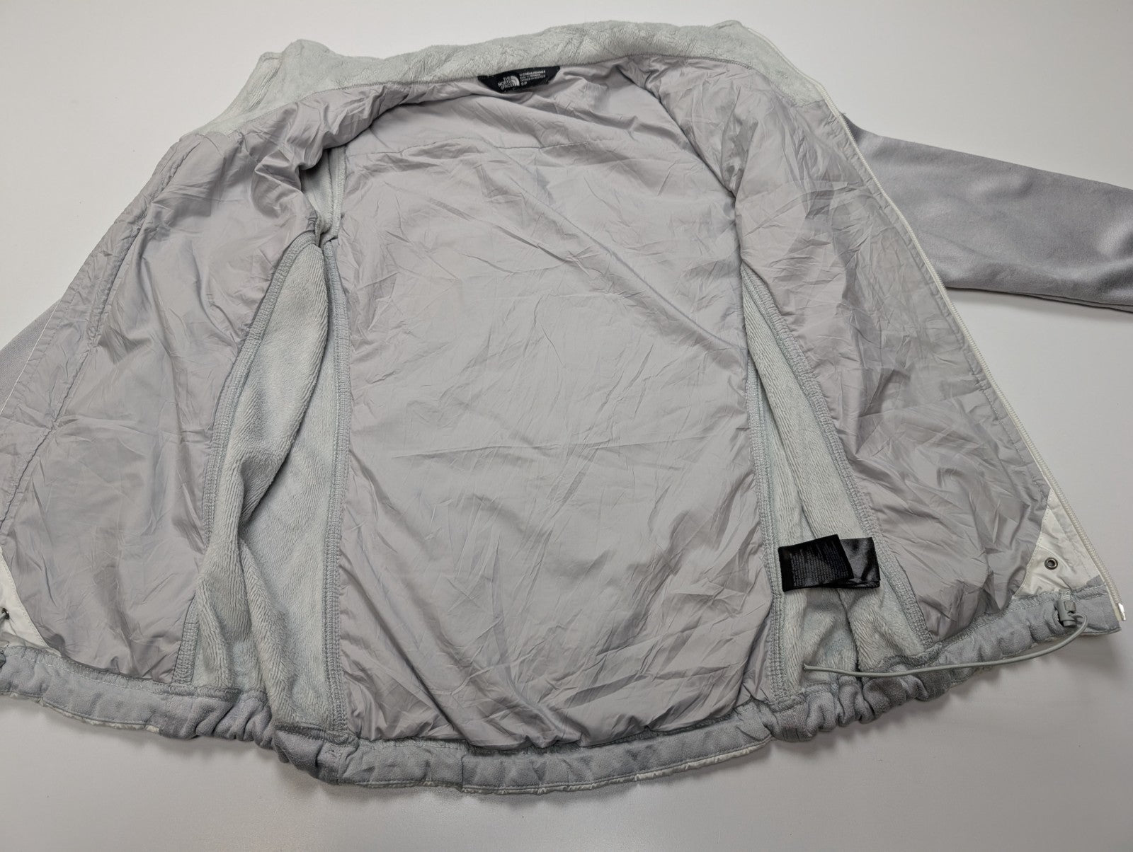 este Doudoune The North Face Femme Blanc & Gris Outdoor - Taille S