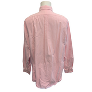 Chemise Ralph Lauren Yarmouth XL Rose Oxford Shirt Button Down Logo Marron