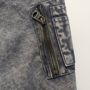 Levi's Vintage Blouson Bomber Coton Effet Jean Délavé M TBE | 293BSR