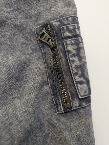 Levi's Vintage Blouson Bomber Coton Effet Jean Délavé M TBE | 293BSR
