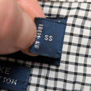 Chemise Ralph Lauren Blake L Noir Blanc Petits Carreaux Shirt Button Down