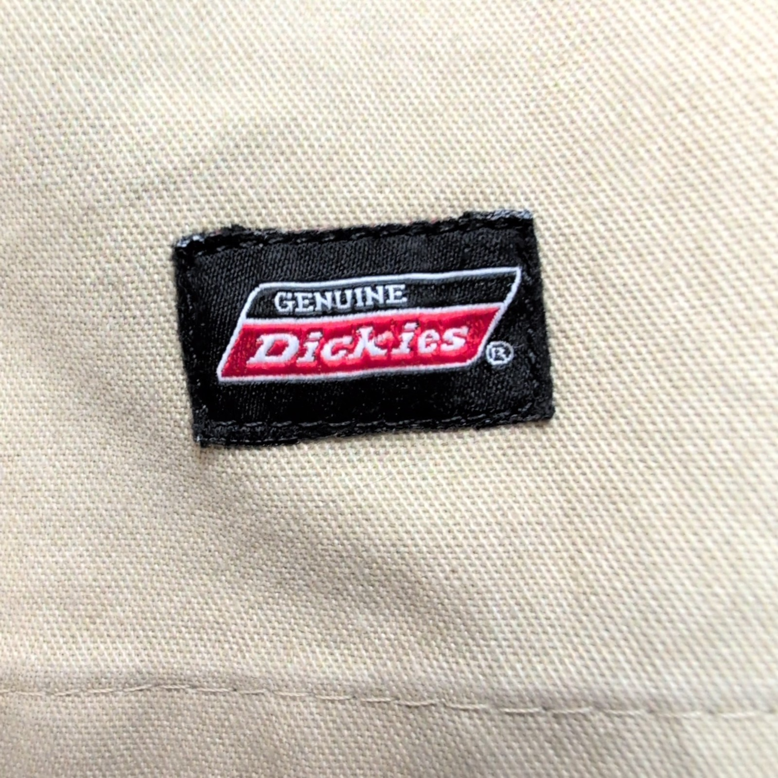 Short Dickies Workwear Beige Homme Taille W30 Réglable Élastique Très Bon État