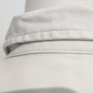 Chemise Ralph Lauren XL Vintage Blanche Coton Lourd Logo Bleu