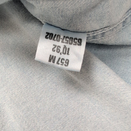 Chemise en jean Levi's bleu clair modèle rare à surcoutures Taille M