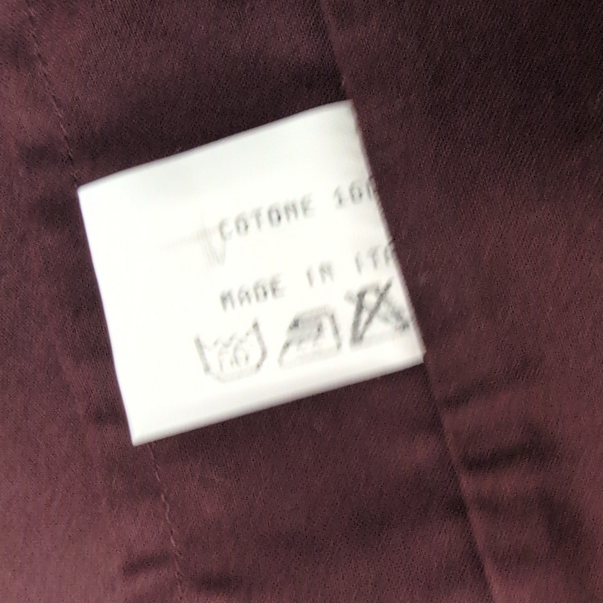 Chemise Peter & Sons New York L Made in Italy Neuve Unie Manches longues