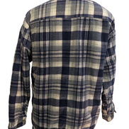 Sierra Pacific Surchemise Flanelle Matelassée T.L Veste Carreau Bleu |245S