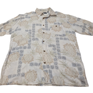 Chemise hawaïenne viscose Puritan manches courtes taille M #586 hawaienne