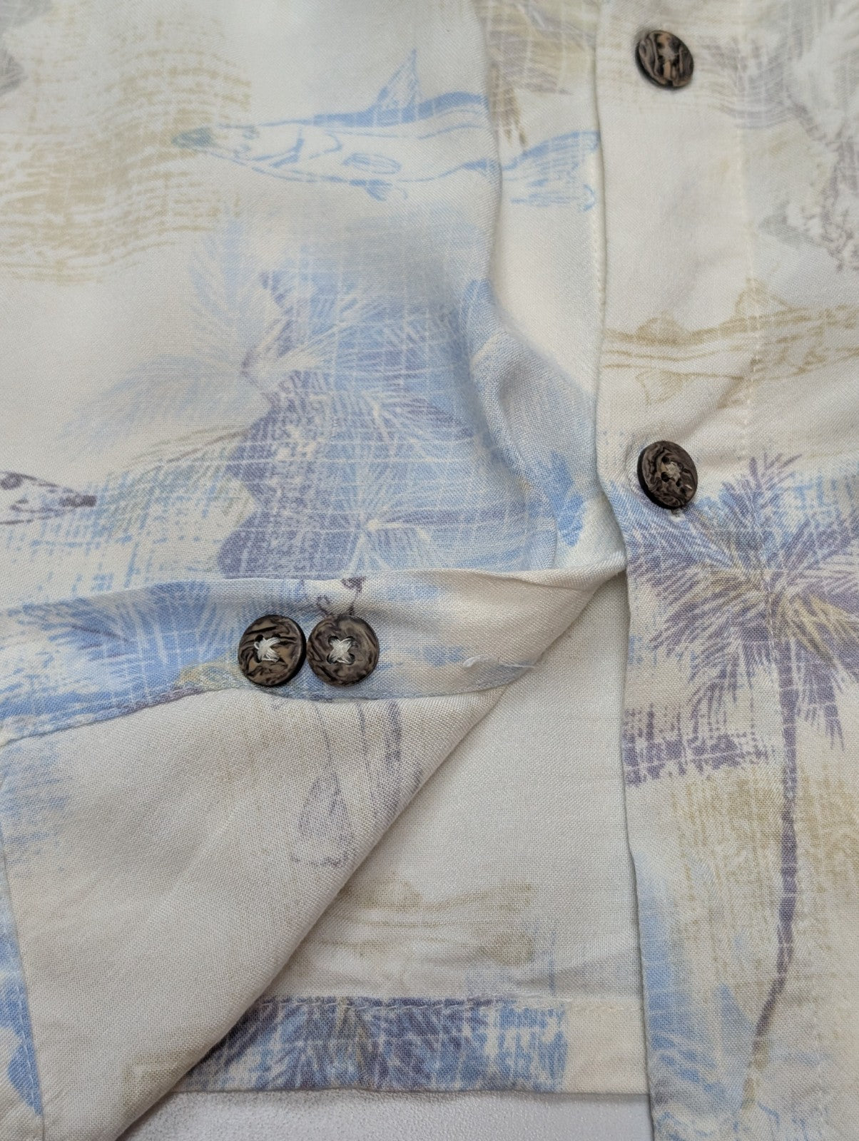 Chemise hawaïenne Batik Bay manches courtes taille XL