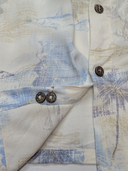 Chemise hawaïenne Batik Bay manches courtes taille XL