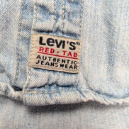 Chemise Levi's vintage en jean fin bleu taille S/M #172e