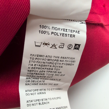 Haut Toi & Moi Femme M Rouge Satiné Crop Top Bretelles Zip Doré Neuf
