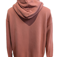 Sweat à Capuche Adidas Saumon Foncé - Coupe Oversize - Neuf - Taille XS/L