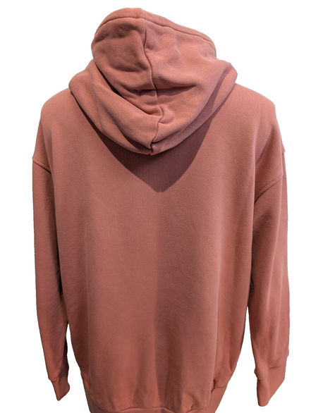 Sweat à Capuche Adidas Saumon Foncé - Coupe Oversize - Neuf - Taille XS/L
