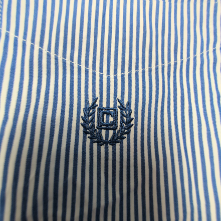 Chemise CHAPS à rayures bleues taille L #111e