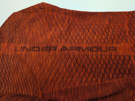 Maillot Gardien de But Under Armour Soccer Homme Orange Ambre & Noir Taille M