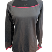 T-shirt Manches Longues Mizuno Breath Thermo Running Femme - Taille M