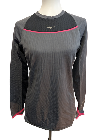 T-shirt Manches Longues Mizuno Breath Thermo Running Femme - Taille M