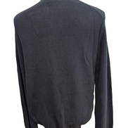 Pull POLO RALPH LAUREN Col Zippé 100% PIMA COTTON Bleu Marine Taille L Chic