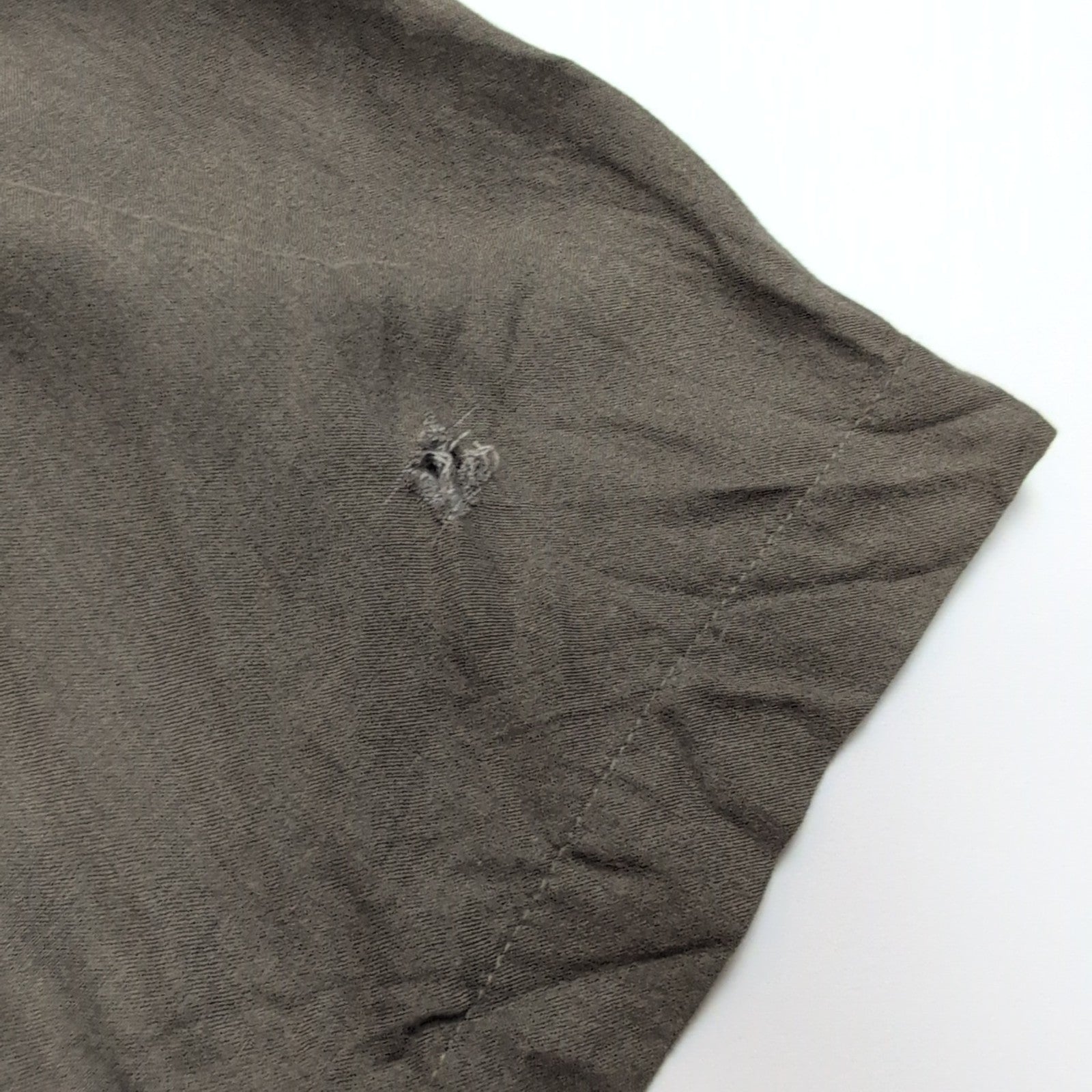 Chemise Hawaïenne Bamboo Cay Rayonne Kaki Palmier XL