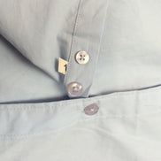 Chemise Todd Shelton L Neuve Étiquette Slim Fit 100% Coton Bleu Unie