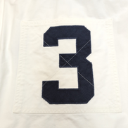 Chemise Ralph Lauren Classic Fit M Blanche Big Logo Bleu Marine N°3