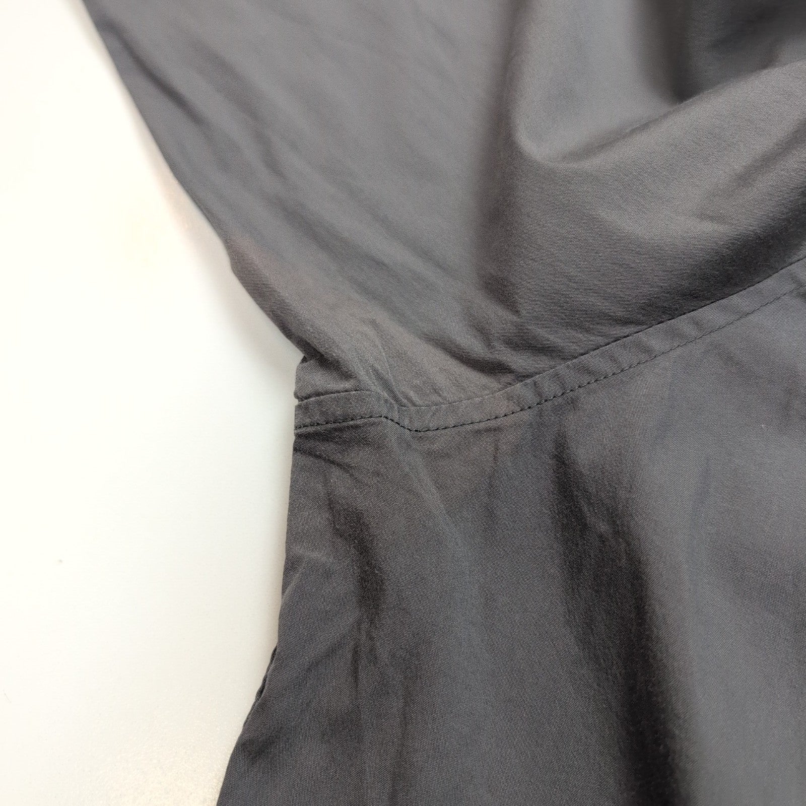 Chemise CALVIN KLEIN Stretch Gris Foncé XL Logo Brodé Coton Slim Fit
