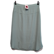 Jupe Femme Taille XL (T2) Christine Laure Vert Clair Viscose Neuve Étiquette