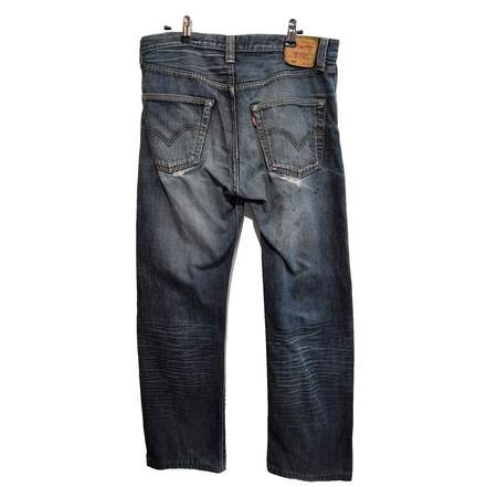 Levi’s 501 Jean Homme W33 L36 Bleu Foncé Vintage 1947 Pantalon Bouton