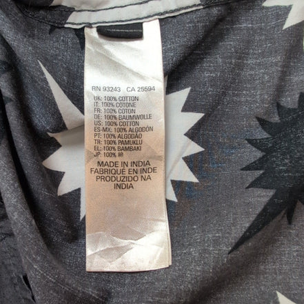 Chemise Diesel modèle D78 manches courtes motif explosion Bam Boom M