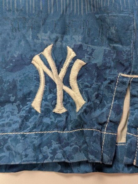 Chemise hawaïenne soie Tommy Bahama Yankees New York taille S