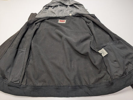 Levi's Blouson Veste Polaire Imperméable Marron Foncé L TBE | 287BSR