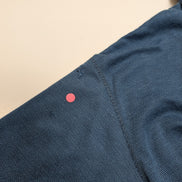 Polo Patagonia Capilene Bleu Col Zippé - Taille L Ajusté