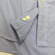 Chemise Ralph Lauren Slim Fit Enfant 18 Ans XL 165/84A Bleue Carreaux Coton