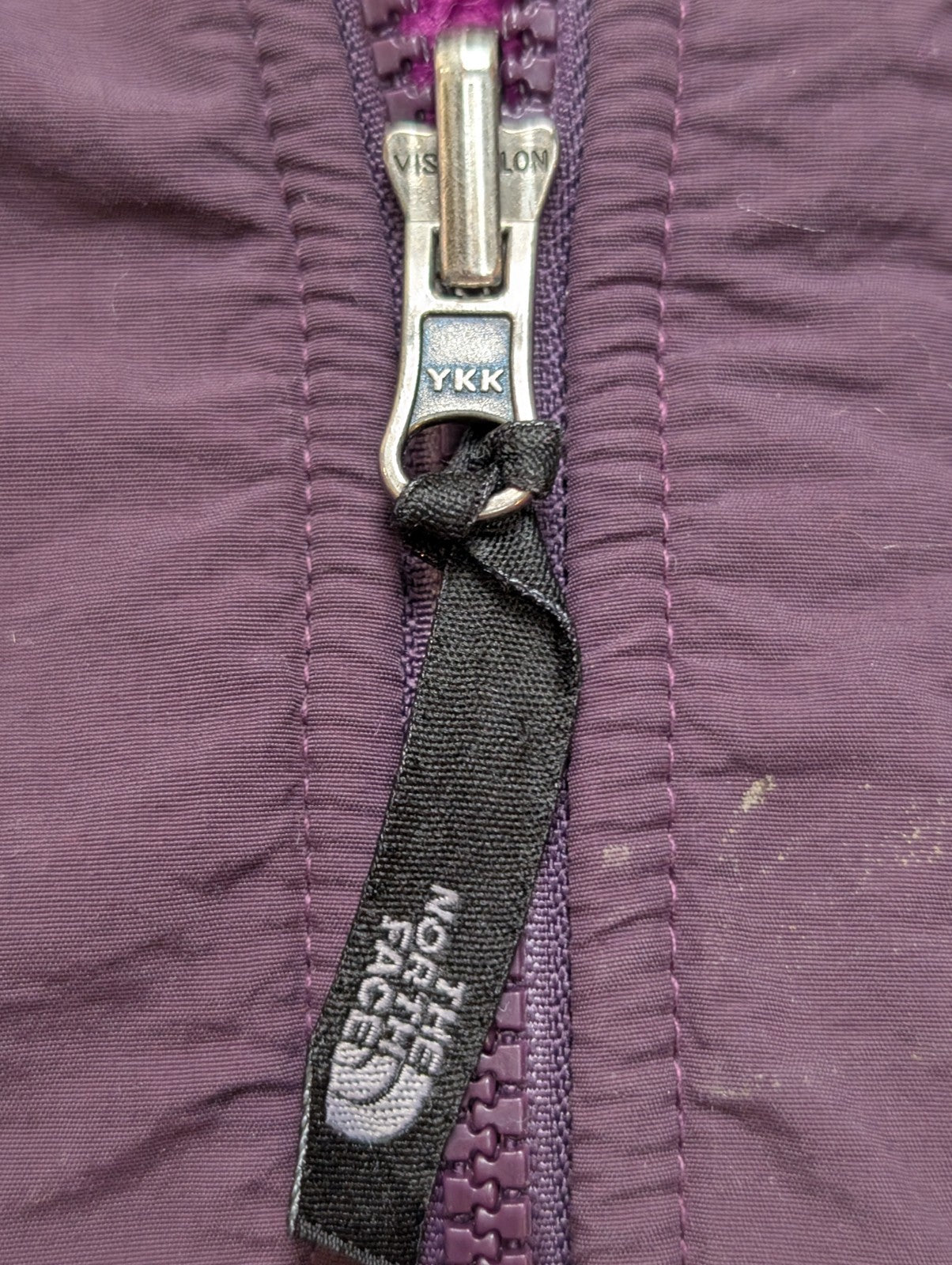 Veste Polaire The North Face Denali Fuchsia & Noir Femme - Taille XL