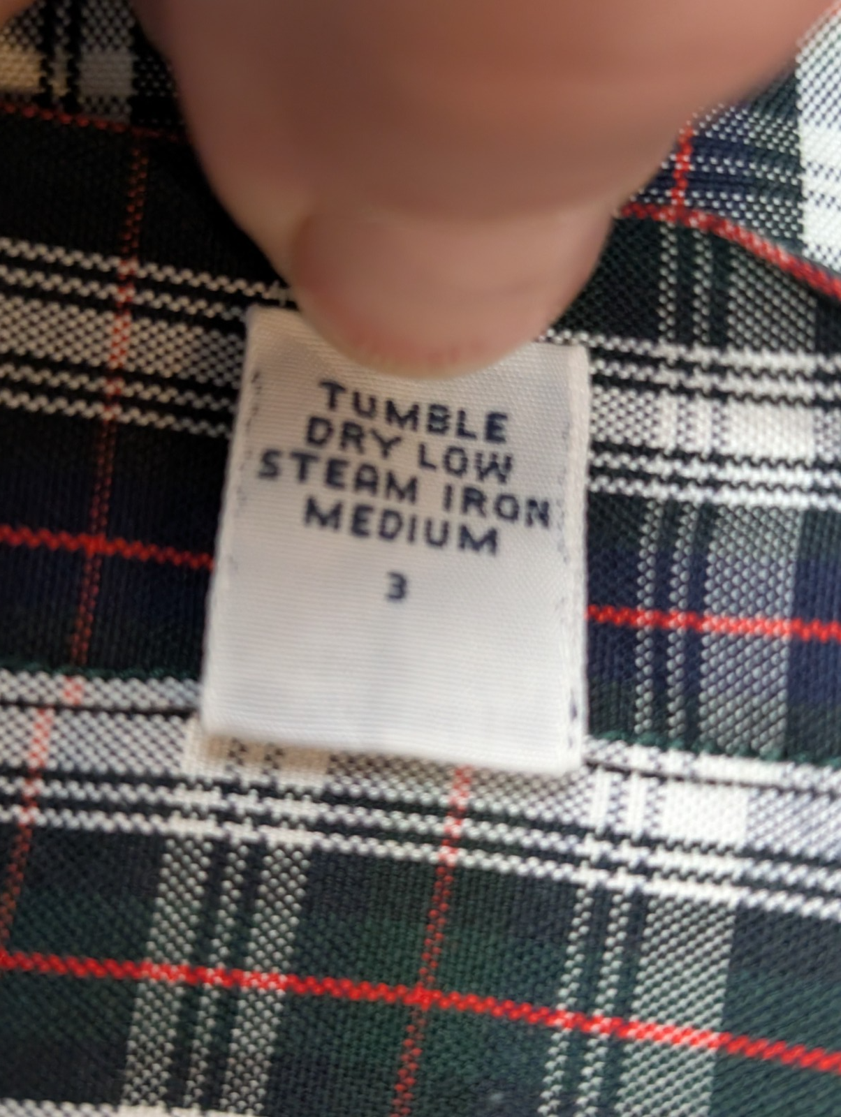 Chemise Ralph Lauren manches longues kaki à carreaux taille L #2811 18chfl