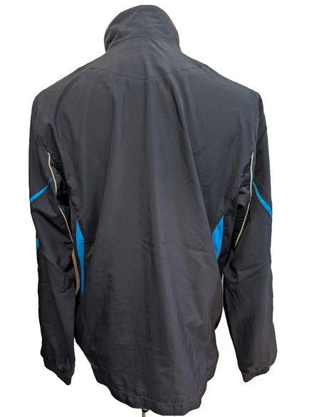 Veste Adidas Bleu Marine Taille M (Coupe Large) Sportswear Training Zippée