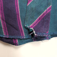 Chemise Wrangler Western Vintage M Vert Violet Pression Cowboy