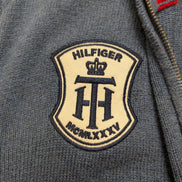 Gilet zippé Tommy Hilfiger vintage bleu homme taille M