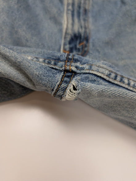 Jean LEVI'S 570 Baggy Vintage 🛹 Taille W36 (Taille 41cm) 🛹 Bleu Délavé Grunge