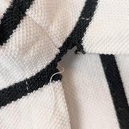 Polo manches courtes Polo Ralph Lauren rayures noir blanc coton XL