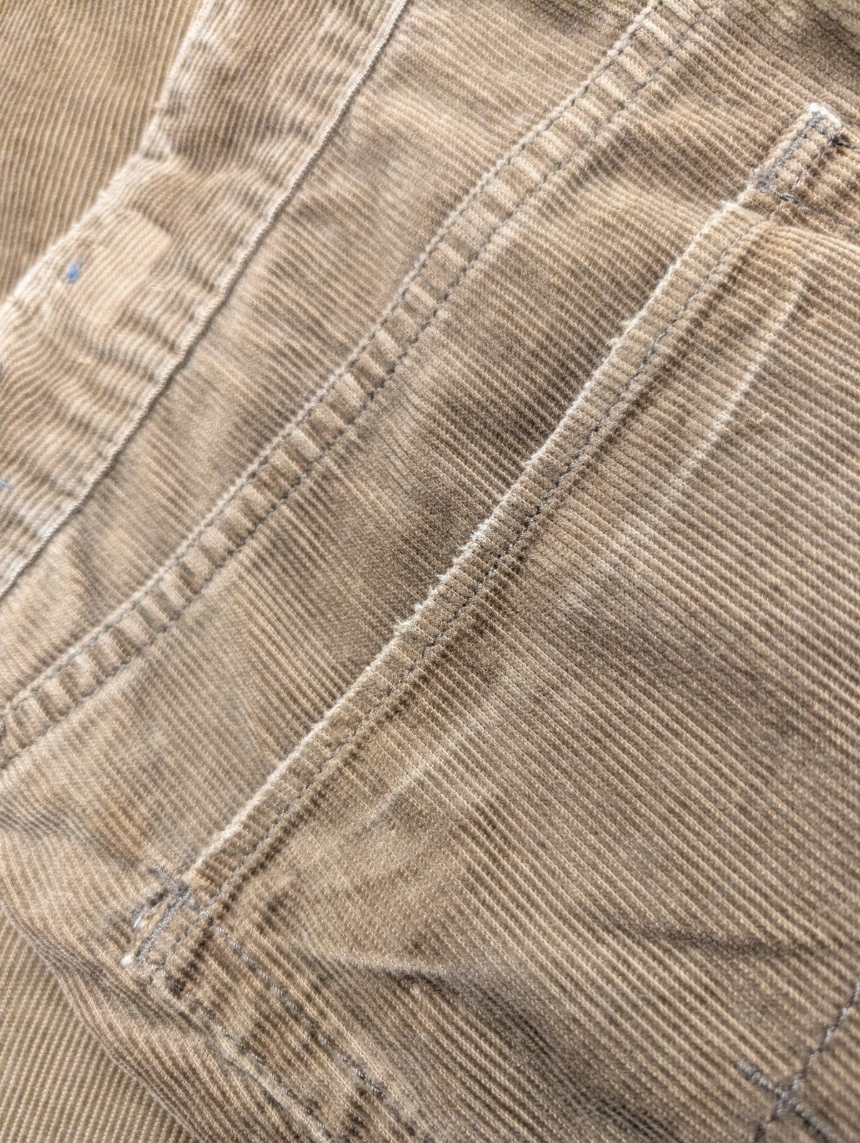 Pantalon Velours Côtelé Polo Ralph Lauren W38 L28 Beige Homme Vintage Jean