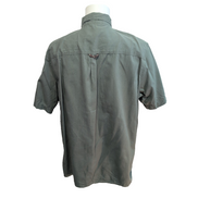 Chemise Wrangler Manche Courte Vert Kaki Tactique Taille XL Deux Poches