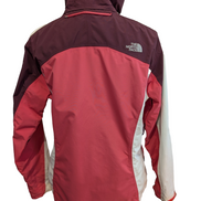 Veste The North Face Femme M/T Zuner Rose Bordeaux Coupe-Vent Pare-Pluie TNF