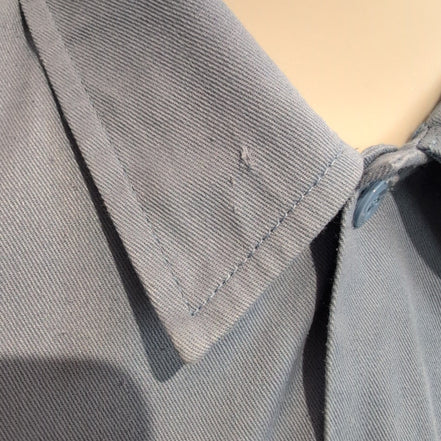 Chemise Dickies manches courtes L Bleu Clair uni Workwear USA Poches