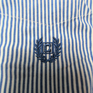 Chemise CHAPS bleue à rayures taille L #62e