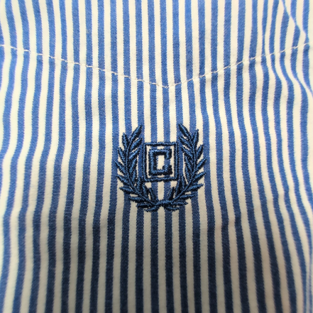 Chemise CHAPS bleue à rayures taille L #62e