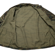 Veste militaire Vert Kaki Armée Grecque Camouflage Tiger Stripe Taille L